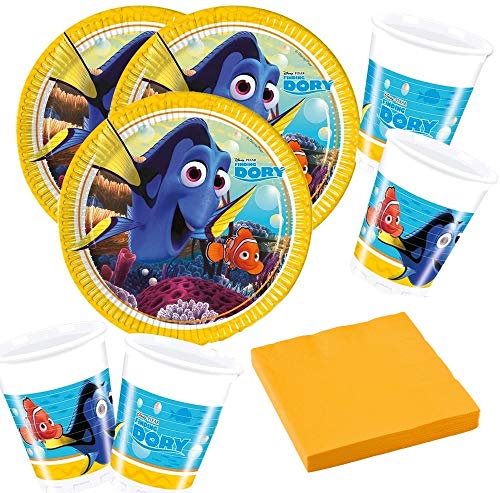 52-teiliges Findet Dory/Dorie - Party Set - für 16 Personen von Procos