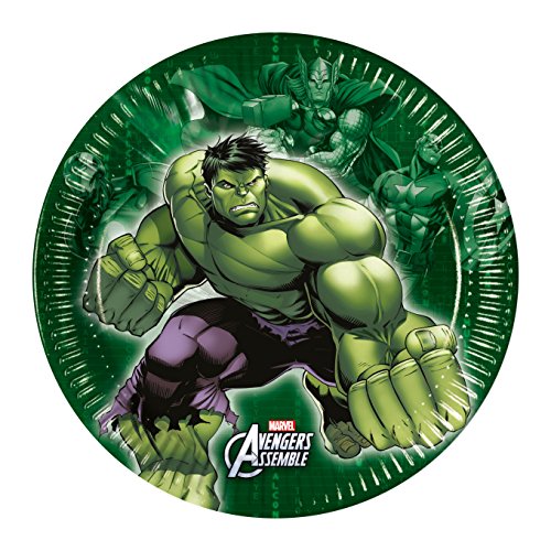 Avengers Kleine Teller Hulk (8er Pack) von Procos