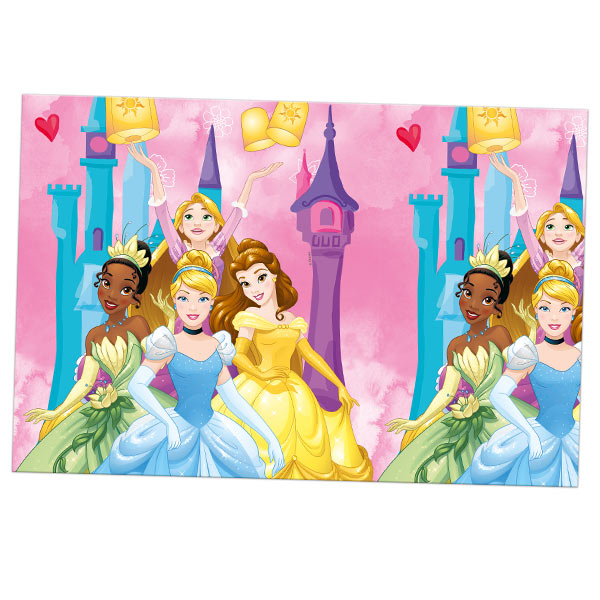 Disney Princess Tischdecke, 180x120cm, Prinzessinnen-Deko Disney Princess Tischdecke, 180x120cm, Prinzessinnen-Deko von Procos