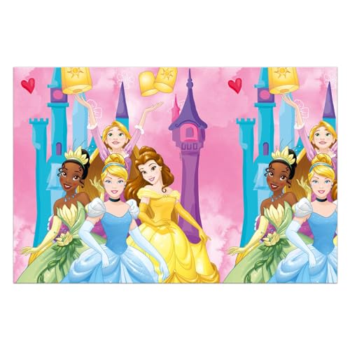 Procos 93850 Disney Princess tischdecken, Mehrfarbig von Procos