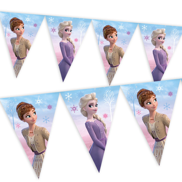 Frozen 2 Wind Spirit Wimpelkette aus Pappe, 2,3m von Procos