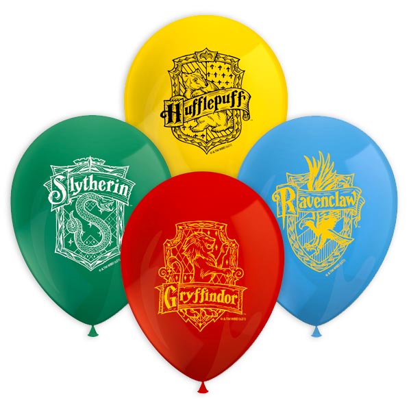 Harry Potter Luftballons, Hogwarts-Motive, 8 Stk., 30cm von Procos