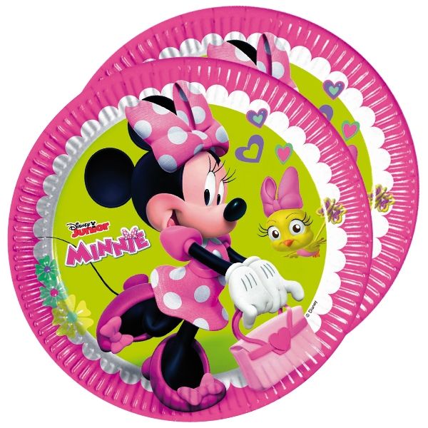Minnie Kuchenteller, 8er Pack, 22,5cm, für Minnie Mouse Mottoparty Minnie Kuchenteller, 8er Pack, 22,5cm, für Minnie Mouse Mottoparty von Procos