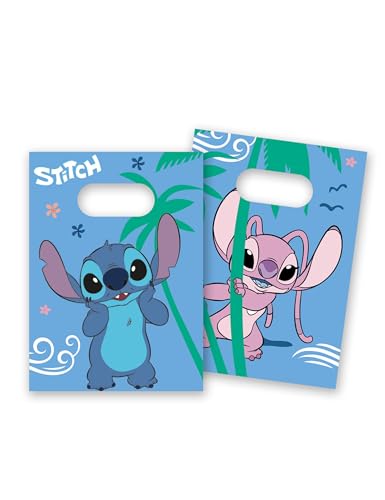 PROCOS Stitch Set 63 Stück Papierservietten, Teller, Becher, Einladungen, Flagge, Banner, Tischdecke, Hüte, Happy Birthday Banner PROCOS Stitch Set 63 Stück Papierservietten, Teller, Becher, Einladungen, Flagge, Banner, Tischdecke, Hüte, Happy Birthday Banner von Procos