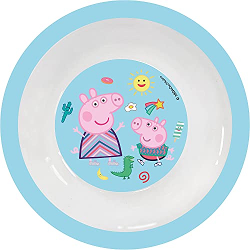 Procos 93533 - Schüssel, 1 Stück, Durchmesser 15,6 cm, Peppa Pig, wiederverwendbar, Partygeschirr, Geburtstag, Dekoration, Party Procos 93533 - Schüssel, 1 Stück, Durchmesser 15,6 cm, Peppa Pig, wiederverwendbar, Partygeschirr, Geburtstag, Dekoration, Party von Procos