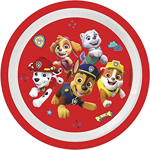 Procos 93534 - Teller, 1 Stück, Durchmesser 20,5 cm, Paw Patrol, wiederverwendbar, Partygeschirr, Geburtstag, Dekoration, Party Procos 93534 - Teller, 1 Stück, Durchmesser 20,5 cm, Paw Patrol, wiederverwendbar, Partygeschirr, Geburtstag, Dekoration, Party von Procos