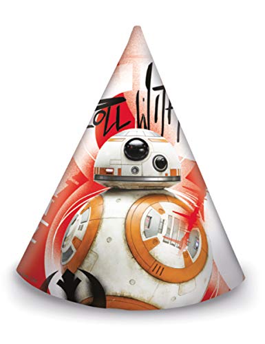 Procos Star Wars 8 Die letzten Jedi, Partyhüte, mehrfarbig, PR86621 Procos Star Wars 8 Die letzten Jedi, Partyhüte, mehrfarbig, PR86621 von Procos