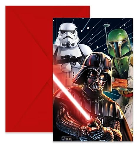 Procos Star Wars Galaxy 6 Einladungskarten von Procos