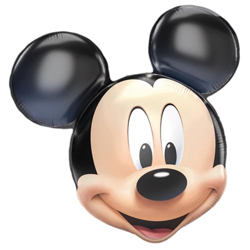 Procos - Supergroßer Folienballon Disney Mickey Mouse, Ballon für Luft oder Helium Füllung, Geschenk, Dekoration von Procos