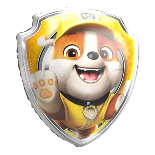 Procos - Supergroßer Folienballon Rubble Paw Patrol, Ballon für Luft oder Helium Füllung, Geschenk, Dekoration von Procos