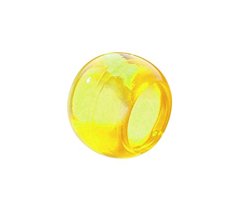 prodecoshop 8 Schlaufenkugeln, Dekokugeln, Zierkugeln für Gardinen, Kunststoff, Ø Loch 16,5 mm, Zitrone transparent prodecoshop 8 Schlaufenkugeln, Dekokugeln, Zierkugeln für Gardinen, Kunststoff, Ø Loch 16,5 mm, Zitrone transparent von prodecoshop
