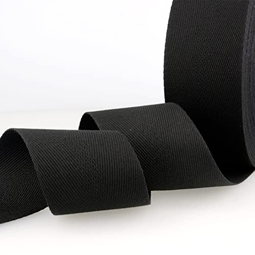 Stephanoise & Mediac Poly Cotton Heavy Twill Tape 2"X22yd-Black -S411F50-14 von Products From Abroad