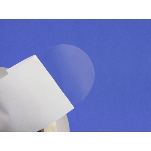 2CIRSS transparente runde Etiketten, Superstick, 5,1 cm, rund, 500 Rollen von Professional Label