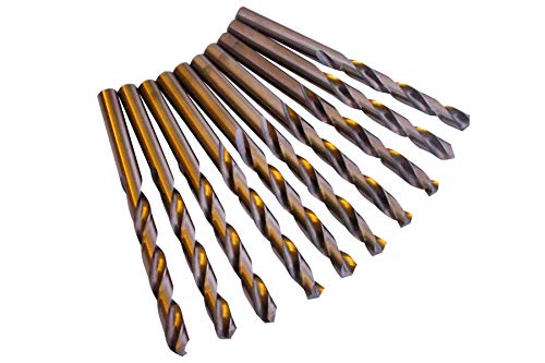 10x HSS-CO Cobalt Metallbohrer Spiralbohrer Akkuschrauber/Bohrmaschine Ø 1,2mm 10x HSS-CO Cobalt Metallbohrer Spiralbohrer Akkuschrauber/Bohrmaschine Ø 1,2mm von Profibohrer