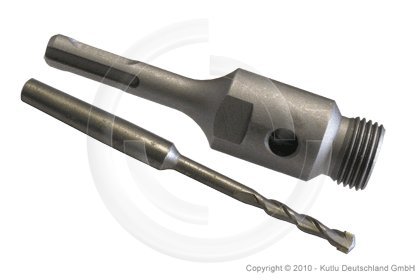 SDS-Plus Bohrverlängerung Adapterschaft Diamantbohrkronen 100mm mit R1/2 Gewinde SDS-Plus Bohrverlängerung Adapterschaft Diamantbohrkronen 100mm mit R1/2 Gewinde von Kutlu Deutschland GmbH
