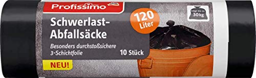 Profissimo Abfallsäcke Schwerlast 120l, 10 Tüten/Beutel Profissimo Abfallsäcke Schwerlast 120l, 10 Tüten/Beutel von Profissimo
