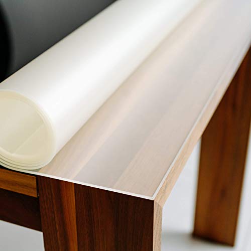 Profolio Tischfolie Rechteckig und Leicht Transparent mit abgeschrägter V-Kante - Feinmattierte Tischdecke als Schutz ohne Luftblasen - Matte 2mm Tischfolie - 230 x 80 cm - Größe Wählbar Profolio Tischfolie Rechteckig und Leicht Transparent mit abgeschrägter V-Kante - Feinmattierte Tischdecke als Schutz ohne Luftblasen - Matte 2mm Tischfolie - 230 x 80 cm - Größe Wählbar von Profolio