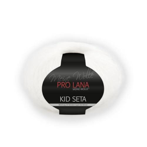 PRO LANA Kid Seta - Farbe: Weiss (01) - 25 g/ca. 210 m Wolle PRO LANA Kid Seta - Farbe: Weiss (01) - 25 g/ca. 210 m Wolle von PRO LANA