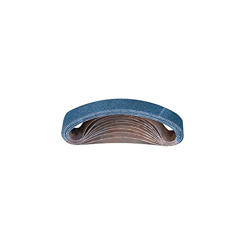 10x Schleifband L.330mm B.10mm K.40 f.INOX ZK PROMAT von Promat
