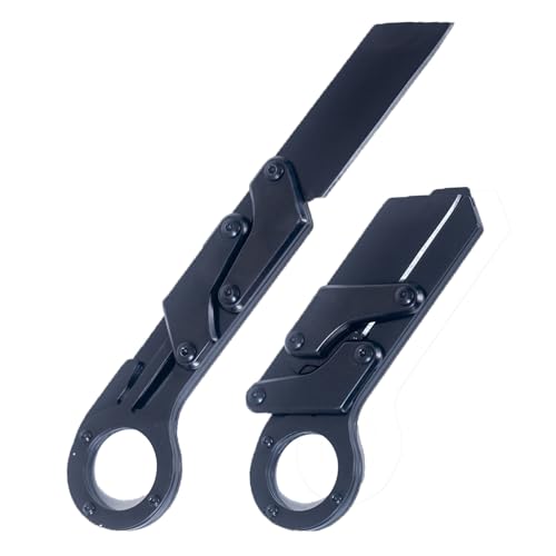 Promithi Taschenmesser Klappmesser, Edelstahl Morphing Messer, Tragbares EDC Messer, Outdoor Camping Mehrzweck Jagdmesser mit 3mm dicker Klinge für Wildnisabenteuer und Überleben Messer Promithi Taschenmesser Klappmesser, Edelstahl Morphing Messer, Tragbares EDC Messer, Outdoor Camping Mehrzweck Jagdmesser mit 3mm dicker Klinge für Wildnisabenteuer und Überleben Messer von Promithi