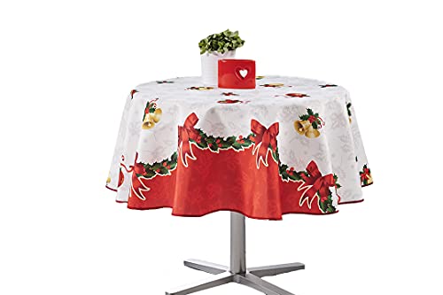 Tischdecke, rund, schmutzabweisend, Glocke, 160 cm Tischdecke, rund, schmutzabweisend, Glocke, 160 cm von Promo Linge