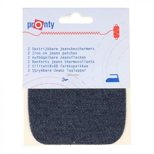 Pronty 502.610.074 Patches, Blue, One Size, 2 von Pronty