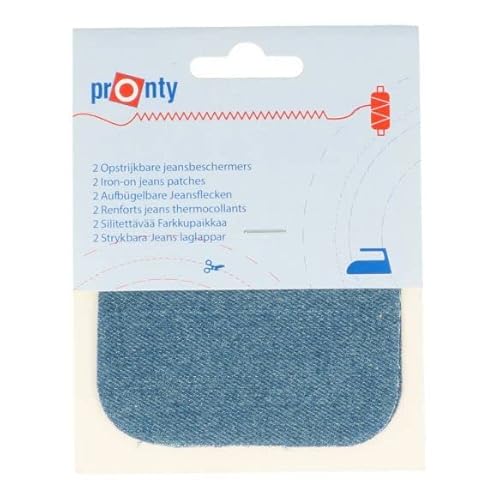 Pronty 502.610.075 Patches, Blue, One Size, 2 von Pronty