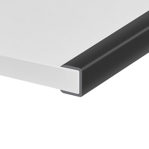Gummikantenleiste, selbstklebende U-förmige Kantenleiste für Schranktürkanten, Schubladenoberseiten, Schreibtische, flexibler Möbelkantenschutz, Größe 22 mm, passend für 21–23 mm, Länge 3 m Gummikantenleiste, selbstklebende U-förmige Kantenleiste für Schranktürkanten, Schubladenoberseiten, Schreibtische, flexibler Möbelkantenschutz, Größe 22 mm, passend für 21–23 mm, Länge 3 m von Protalwell