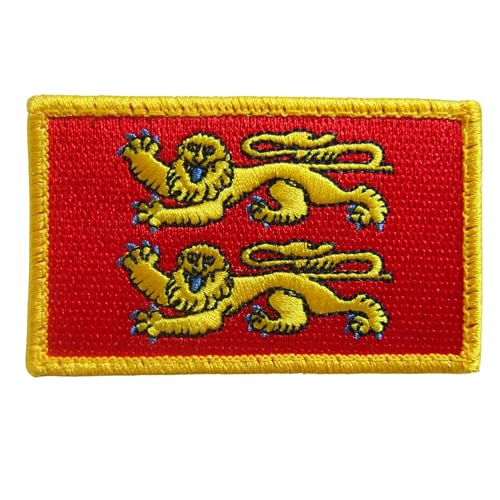 Normandischer Aufnäher / Abzeichen / Kollektion der französischen Regionen, 8 × 5 cm – Patch mit Klettfläche auf der Rückseite zum Häkeln oder Aufnähen – zum Befestigen an Tasche, Jacke oder Tasche Normandischer Aufnäher / Abzeichen / Kollektion der französischen Regionen, 8 × 5 cm – Patch mit Klettfläche auf der Rückseite zum Häkeln oder Aufnähen – zum Befestigen an Tasche, Jacke oder Tasche von Protec Sea