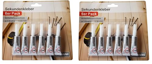 12 x Sekundenkleber EXTRA STARK Alleskleber Schnellkleber universal 100g/19,98 € Farblos Metall Keramik Gummi Kunststoff Holz Leder Superkleber Powerkleber Spezialkleber Metallkleber Keramikkleber 12 x Sekundenkleber EXTRA STARK Alleskleber Schnellkleber universal 100g/19,98 € Farblos Metall Keramik Gummi Kunststoff Holz Leder Superkleber Powerkleber Spezialkleber Metallkleber Keramikkleber von Provance
