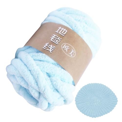 Proypiax Deckengarn zum Häkeln - Fuzzy Chenille dickes Garn - Weiche Polyester-Wollknäuel zum Basteln, vielseitig einsetzbar für Decken, Schals, Mützen, Schuhe, Handschuhe Proypiax Deckengarn zum Häkeln - Fuzzy Chenille dickes Garn - Weiche Polyester-Wollknäuel zum Basteln, vielseitig einsetzbar für Decken, Schals, Mützen, Schuhe, Handschuhe von Proypiax