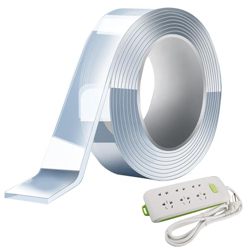 Proypiax Doppelseitiges Klebeband Extra Stark Transparent Nano Tape AblöSbar Spurloses Klebestreifen Klebeband Doppelseitig Ablösbar Für Teppich, Foto Wand, Küche, Zuhause Proypiax Doppelseitiges Klebeband Extra Stark Transparent Nano Tape AblöSbar Spurloses Klebestreifen Klebeband Doppelseitig Ablösbar Für Teppich, Foto Wand, Küche, Zuhause von Proypiax