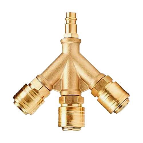 Proypiax Pressluftverteiler | Kompressor Anschlussstecker Für Druckluft | Industrielle Kupplungsadapter Kompaktes Schlauchzubehör für Automatisierungsanlagen Proypiax Pressluftverteiler | Kompressor Anschlussstecker Für Druckluft | Industrielle Kupplungsadapter Kompaktes Schlauchzubehör für Automatisierungsanlagen von Proypiax