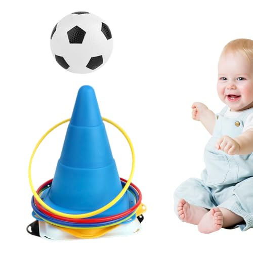 Proypiax Wurfring-Spielzeug,Wurfring-Spielzeug,Speed-Agility-Übungsspiel - Hinterhof-Wurfspiel, 12 Wurfringe, Garten-Rasenspiel für Kinder und Erwachsene von Proypiax