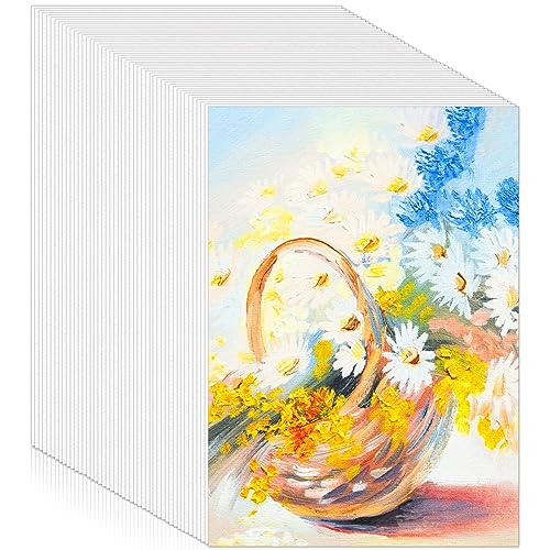 Aquarellpapier, 60 Blatt, 63,5 kg/300 g/m², kaltgepresstes Papier, weißes Aquarellpapier für Kinder, Studenten, Erwachsene, Künstler, Aquarell-Zeichnen, Geschenkkarten (12,7 x 17,8 cm) von Prudiut