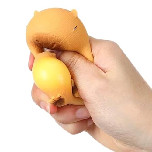 Pruojhw Anti Stress Spielzeug,Capybara Anti Stress Spielzeug,Stress Squeeze Spielzeug Squeeze Ball,Capybara Anti Stress Stressbälle,Squishy Antistressball Spielzeug Geschenke von Pruojhw
