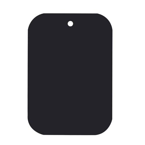 Pruojhw 10 Stück Metallplatten für magnetische Halterung, Metall, flach, mit Klebstoff für magnetische Telefonhalterung, , für Auto, dünne Metallplatten von Pruojhw