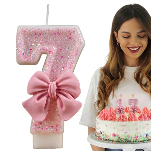 Pruojhw Geburtstagskerzen, Geburtstagskerzen, Geburtstagskerzen für Kuchen, rosa Geburtstagskuchen, Geburtstagskuchendekoration, Partyzubehör, Pruojhw Geburtstagskerzen, Geburtstagskerzen, Geburtstagskerzen für Kuchen, rosa Geburtstagskuchen, Geburtstagskuchendekoration, Partyzubehör, von Pruojhw
