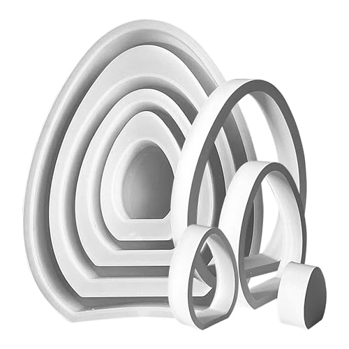 Pruojhw Ostereier Silikonform, Ostereier Kerzenform, hohle Silikonform, Gipsform für Eierseife, Crafting Home Decors Antihaft-Kerzenform für Pruojhw Ostereier Silikonform, Ostereier Kerzenform, hohle Silikonform, Gipsform für Eierseife, Crafting Home Decors Antihaft-Kerzenform für von Pruojhw