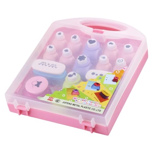 Pruojhw Stanzer für Papierkreationen, Stanzer für Papierkreationen, Bastelset | Set mit leichten Prägemaschinen, Papierstanzern für Scrapbooking, von Pruojhw