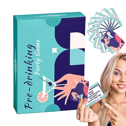 Pruojhw Trinkkarten-Partyspiel, Trinkspielkarten für Erwachsene | 50 Stück spezielle Kartenspiele - Interessante und fördernde Spielkarte für Freundschaftstrinkspiele Pruojhw Trinkkarten-Partyspiel, Trinkspielkarten für Erwachsene | 50 Stück spezielle Kartenspiele - Interessante und fördernde Spielkarte für Freundschaftstrinkspiele von Pruojhw