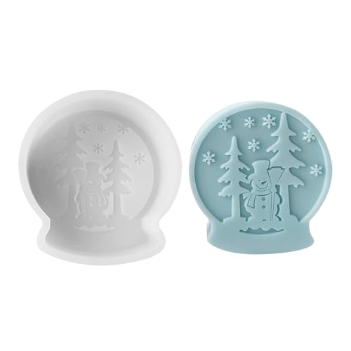 Pruojhw Weihnachtskerzenformen, Weihnachtskerzenformen für Kerzen - Zementformen zum Gießen | Epoxidharz Gießform, Weihnachtskugel Zementform für die Herstellung von Pruojhw Weihnachtskerzenformen, Weihnachtskerzenformen für Kerzen - Zementformen zum Gießen | Epoxidharz Gießform, Weihnachtskugel Zementform für die Herstellung von von Pruojhw