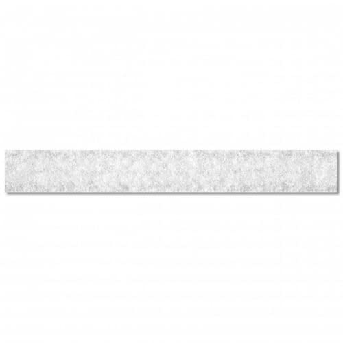 1m Klettband (nur)Flauschband weiß 20mm selbstklebend von Prym