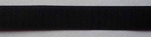 1m Klettband (nur) Hakenband schwarz 20mm zum nähen Prym von Prym