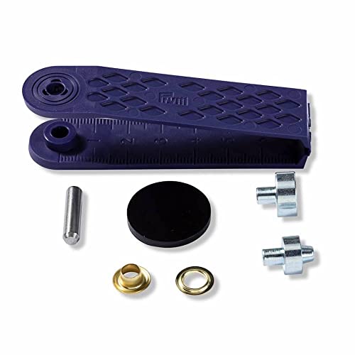 40 rostsichere Metall-Ösen goldfarbig 5,0 mm von Prym