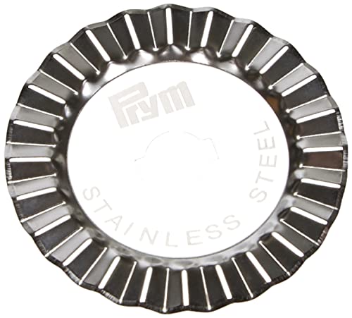 Prym Ersatzklinge für Rollschneider Zacken 45 mm, Edelstahl, Silber Prym Ersatzklinge für Rollschneider Zacken 45 mm, Edelstahl, Silber von Prym