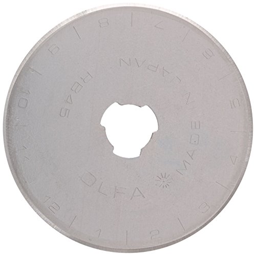 Prym Ersatzklinge für Rollschneider Maxi 45 mm, Edelstahl, Silber von Prym
