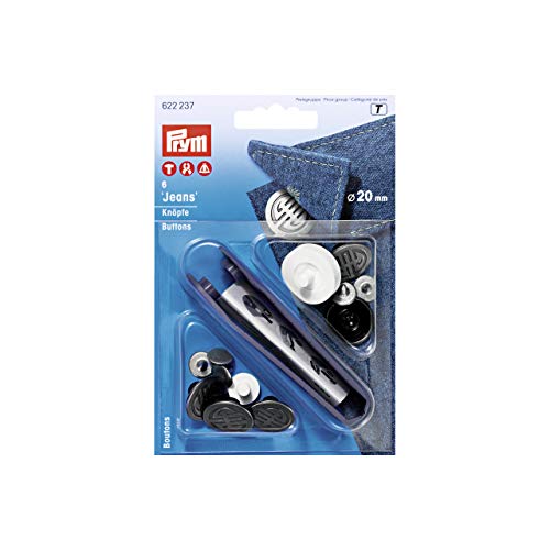 Prym 622237 - NF-Jeans-Knöpfe MS alteisen Artdeco 20 mm Prym 622237 - NF-Jeans-Knöpfe MS alteisen Artdeco 20 mm von Prym