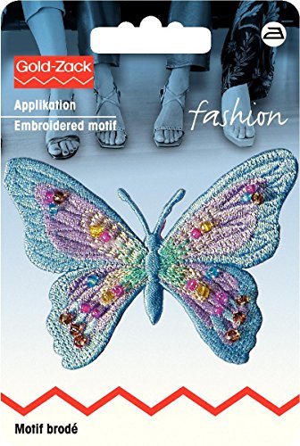 Applikation Schmetterling excl.blau pastell von Prym