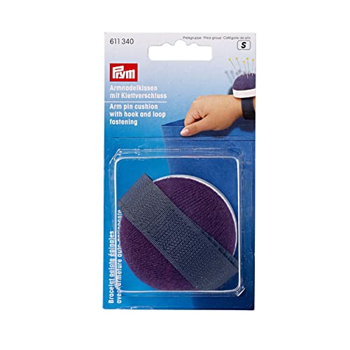 Armnadelkissen mit Klettband blau von Prym